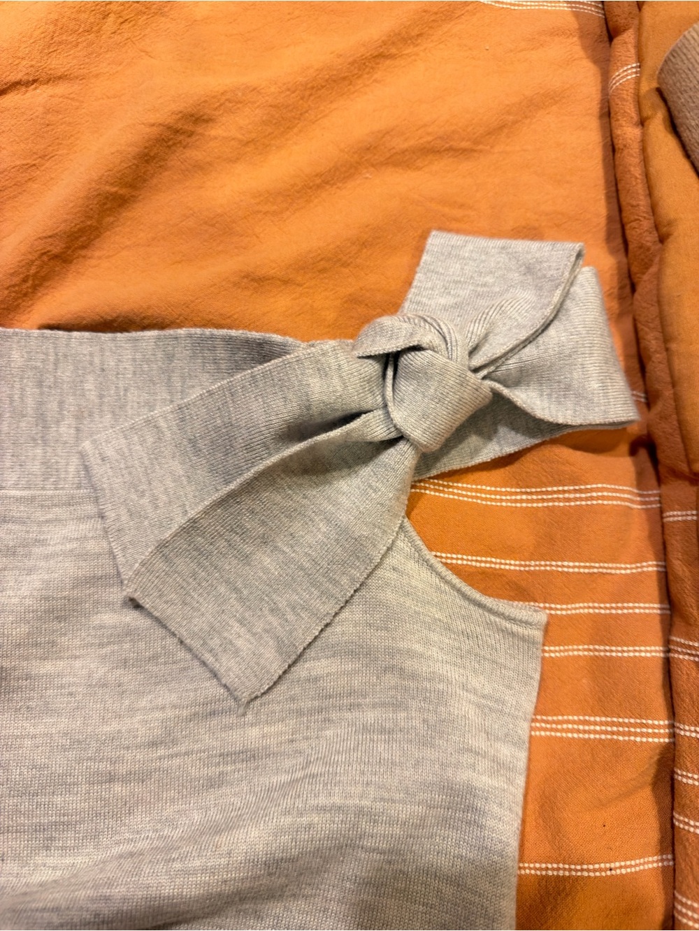 Banana Republic Light Gray Merino Wool Cardigan